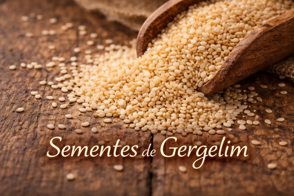 sementes de gergelim ingrediente base do tahine